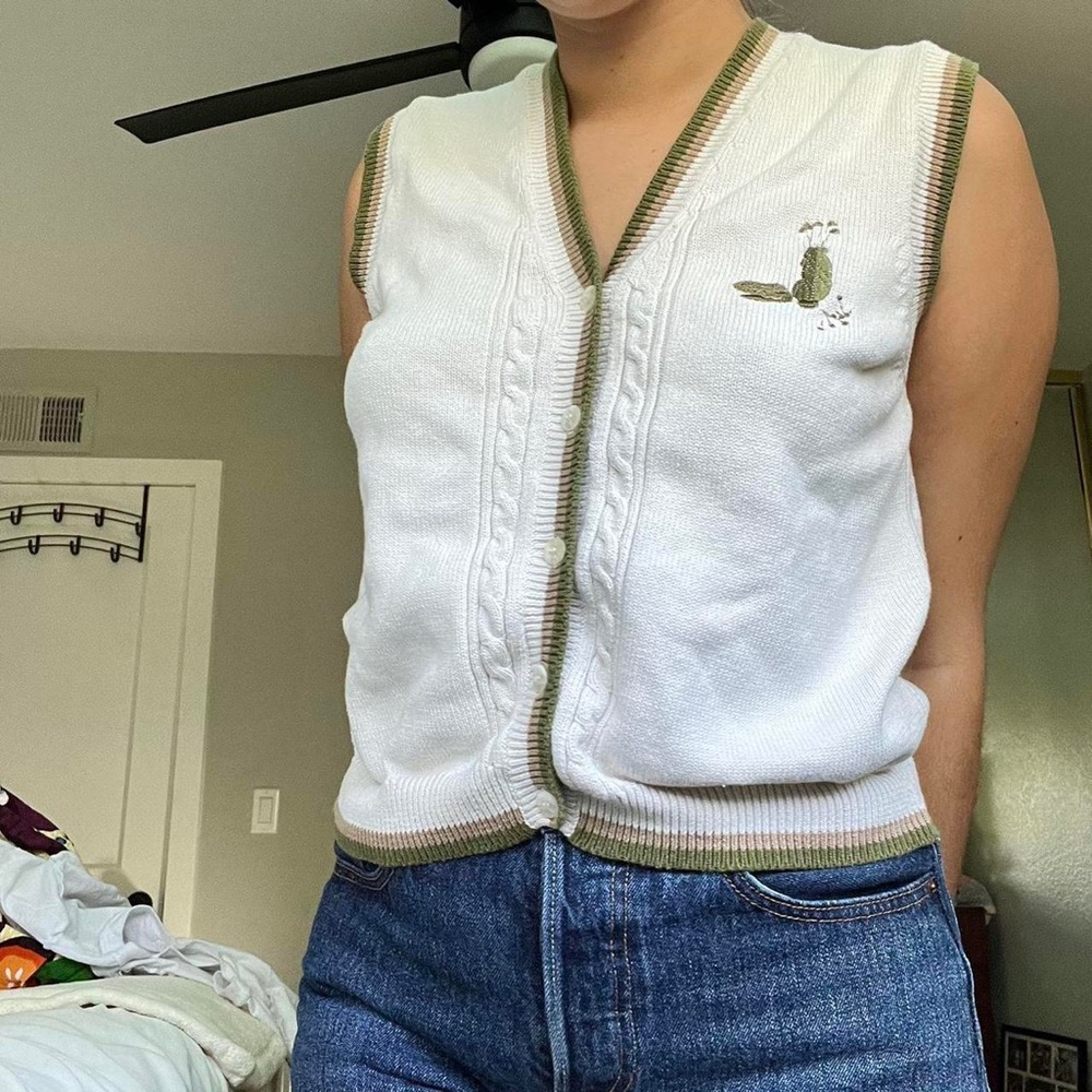 Vintage sweater vest
